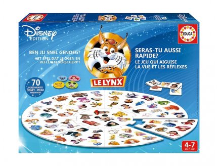 Le Lynx Disney 70 images personnages - Cherche et Trouve - Educa - 19748 - Jeu de société Enfant