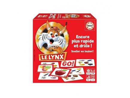 Le Lynx Go 6 Jeux en 1 - Jeu de cartes - Educa - 18716 - Jeu de société Observation, Rapidité