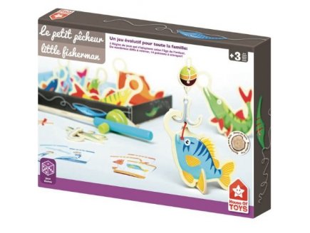 LE PETIT PECHEUR - HOUSE OF TOYS - 782765 - JEU DE SOCIETE EN BOIS