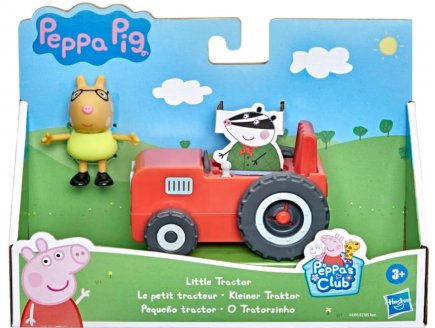 Le petit Tracteur de Peppa Pig - 1 Figurine Pedro poney - Peppa le Cochon - Univers miniature