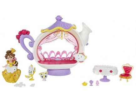 LE SALON DE THE ENCHANTE DE BELLE - MINI ROYAUME DISNEY PRINCESS - HASBRO - B5346