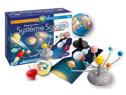 Le systeme solaire avec patarev 5 experiences - Sentosphere - 2807 - planete science