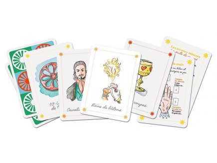 Le tarot de django 78 cartes - collection soul shadow 2 - Grimaud cartomancie - 10033437