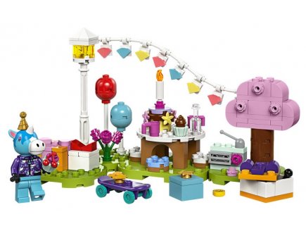 Lego animal crossing 77046 gouter d'anniversaire de lico