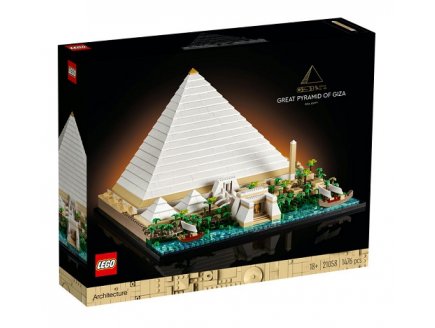 LEGO ARCHITECTURE 21058 LA GRANDE PYRAMIDE DE GIZEH