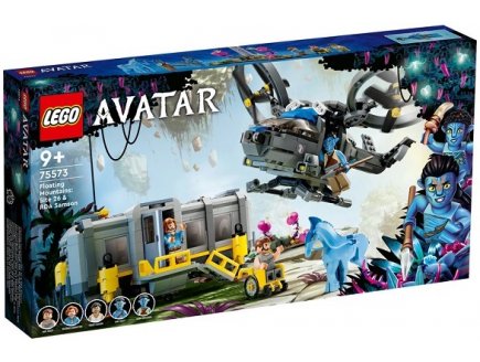 LEGO AVATAR 75573 LES MONTAGNES FLOTTANTES : LE SECTEUR 26 ET LE SAMSON RDA