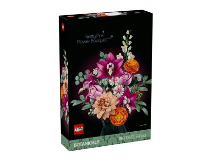LEGO BOTANICALS 10342 LE JOLI BOUQUET DE FLEURS ROSES