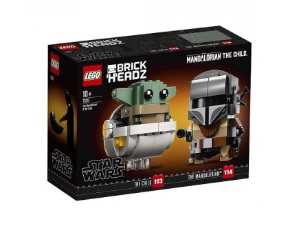 LEGO BRICKHEADZ STAR WARS 75317 LE MANDALORIEN ET L'ENFANT