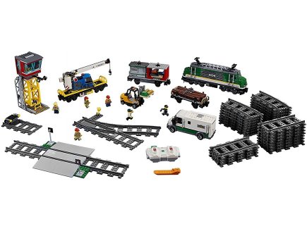 Lego city 60198 le train de marchandises telecommande