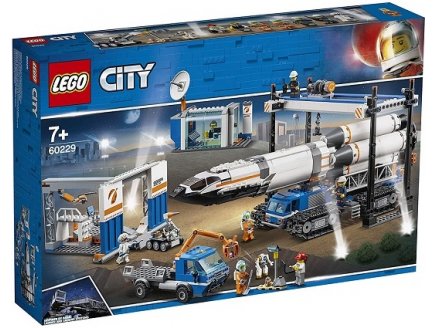 LEGO CITY 60229 LE TRANSPORT DE LA FUSEE