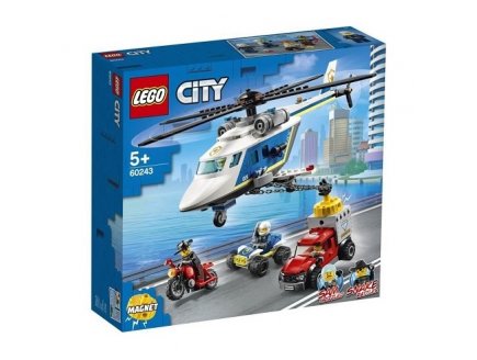 LEGO CITY 60243 L'ARRESTATION EN HELICOPTERE