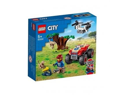 LEGO CITY 60300 LE QUAD DE SAUVETAGE DES ANIMAUX SAUVAGES