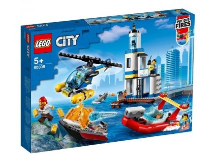 LEGO CITY 60308 LES GARDES COTES ET LES MARINS POMPIERS EN MISSION