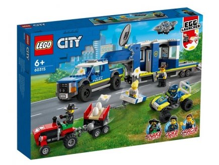 LEGO CITY 60315 LE CAMION DE COMMANDEMENT MOBILE DE LA POLICE