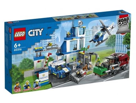 LEGO CITY 60316 LE COMMISSARIAT DE POLICE