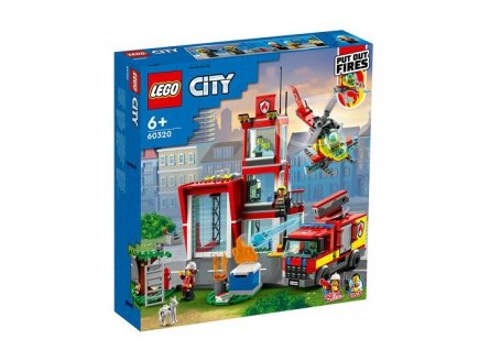LEGO CITY 60320 LA CASERNE DES POMPIERS