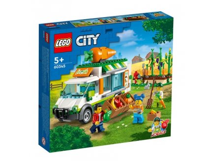 LEGO CITY 60345 LE CAMION DE MARCHE DES FERMIERS