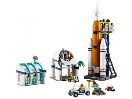 Lego city 60351 la base de lancement de la fusee