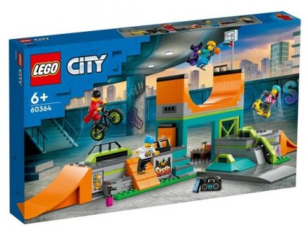 LEGO CITY 60364 LE SKATEPARK URBAIN