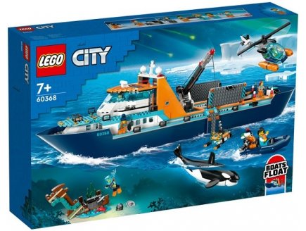 LEGO CITY 60368 LE NAVIRE D'EXPLORATION ARCTIQUE