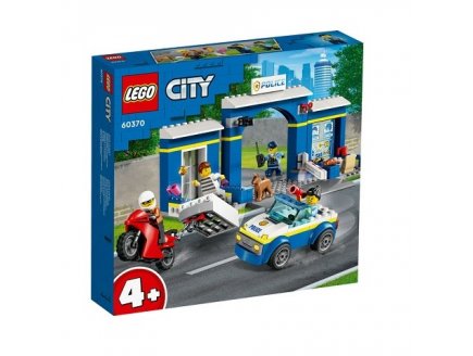 LEGO CITY 60370 LA COURSE-POURSUITE AU POSTE DE POLICE