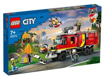 LEGO CITY 60374 LE CAMION D'INTERVENTION DES POMPIERS