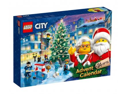 LEGO CITY 60381 CALENDRIER DE L'AVENT CITY - NOEL 2023