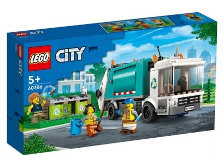 LEGO CITY 60386 LE CAMION DE RECYCLAGE