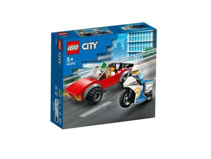 LEGO CITY 60392 LA COURSE POURSUITE DE LA MOTO DE POLICE
