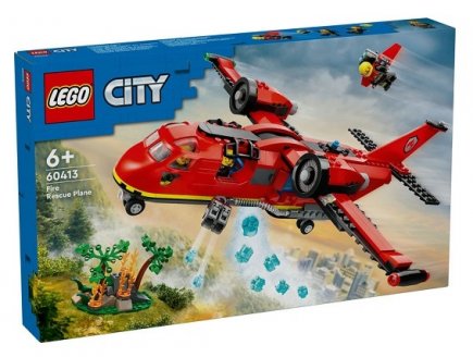 LEGO CITY 60413 L'AVION DE SAUVETAGE DES POMPIERS