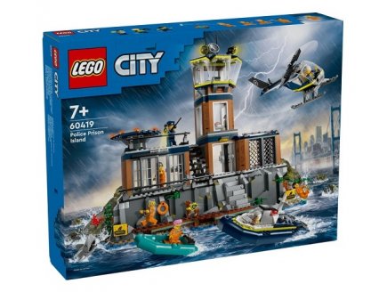 LEGO CITY 60419 LA PRISON DE LA POLICE EN HAUTE MER