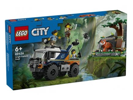LEGO CITY 60426 LE CAMION TOUT-TERRAIN DE L'EXPLORATEUR DE LA JUNGLE