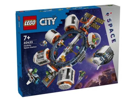 LEGO CITY 60433 LA STATION SPATIALE MODULAIRE