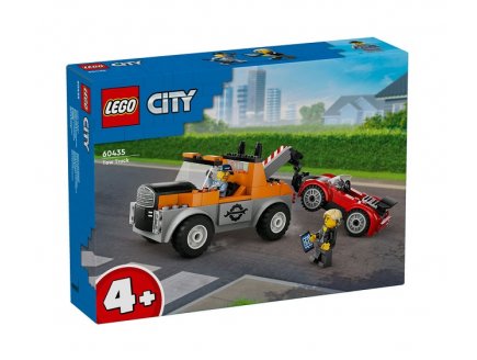 LEGO CITY 60435 LA DEPANNEUSE ET LA VOITURE DE SPORT