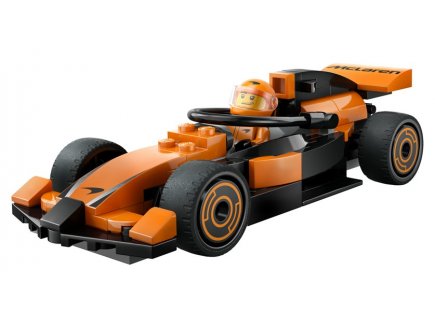 Lego city 60442 voiture de course mc laren avec pilote de f1