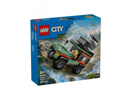 LEGO CITY 60447 LE CAMION 4X4 TOUT-TERRAIN