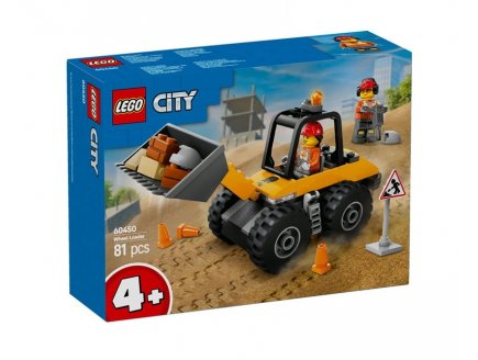 LEGO CITY 60450 LA CHARGEUSE DE CHANTIER JAUNE