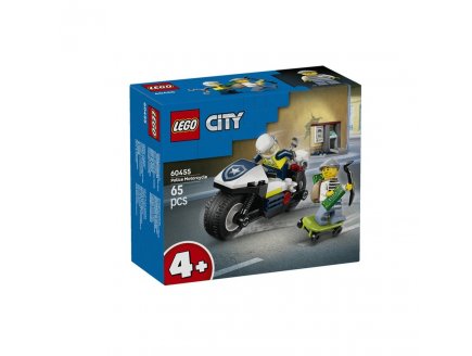 Lego City 60455 La course-poursuite en moto de police