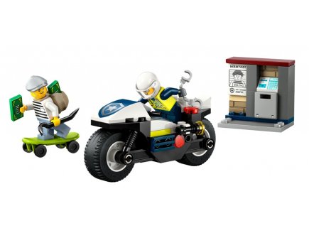 Lego City 60455 La course-poursuite en moto de police