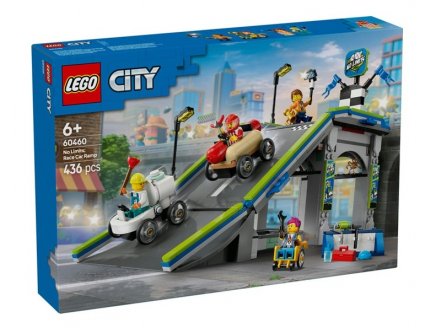 LEGO CITY 60460 ZERO LIMITE : RAMPE POUR BOLIDES DE COURSE