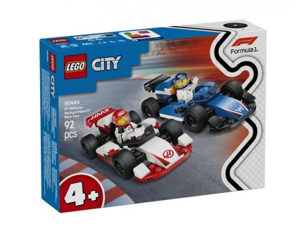 LEGO CITY 60464 VOITURES DE COURSE DE F1 WILLIAMS RACING ET HAAS F1