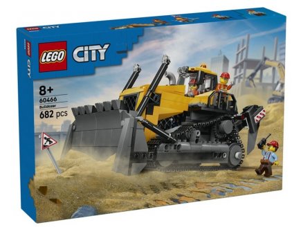 LEGO CITY 60466 LE BULLDOZER JAUNE
