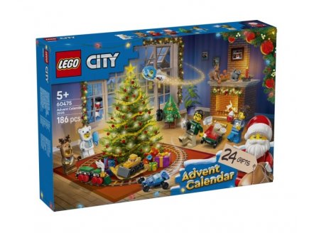 Lego City 60475 Calendrier de l'avent City - Nol 2025