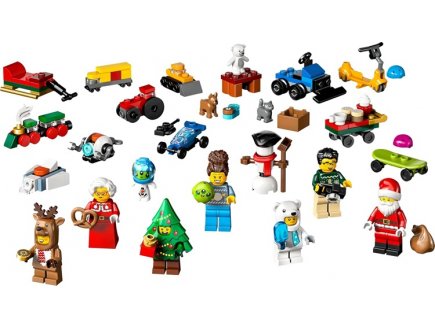 Lego City 60475 Calendrier de l'avent City - Nol 2025