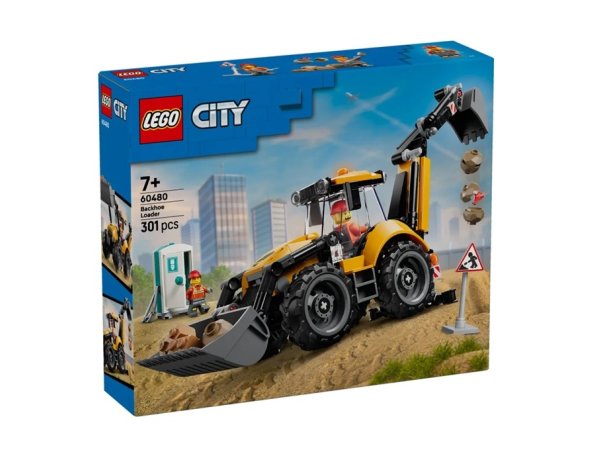 Lego City 60480 Le tractopelle jaune