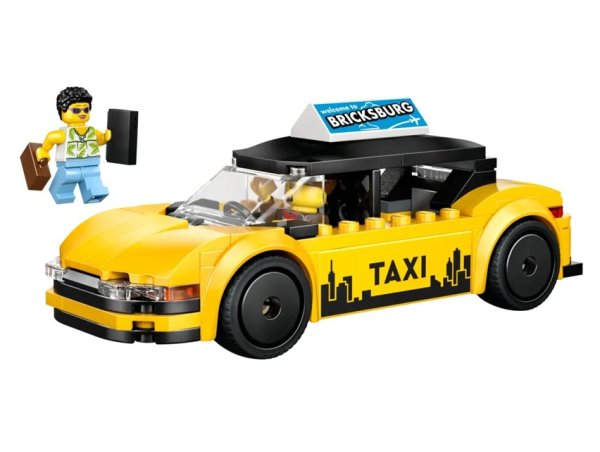 Lego City 60487 Le taxi jaune