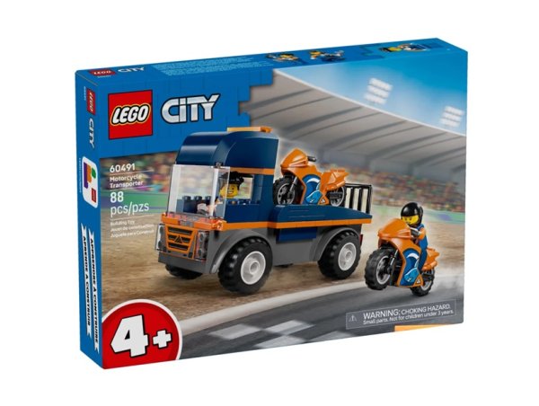 Lego City 60491 Le transporteur de motos