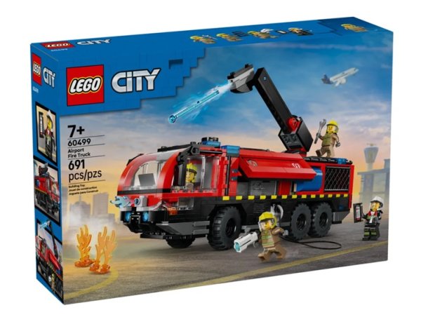 Lego City 60499 Le camion de pompiers de l'aéroport