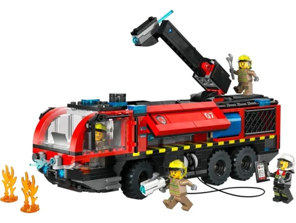 Lego City 60499 Le camion de pompiers de l'aéroport
