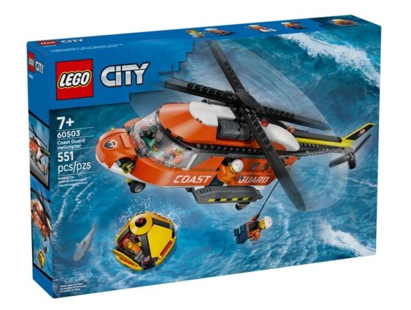 Lego City 60503 L'hélicoptère des garde-côtes
